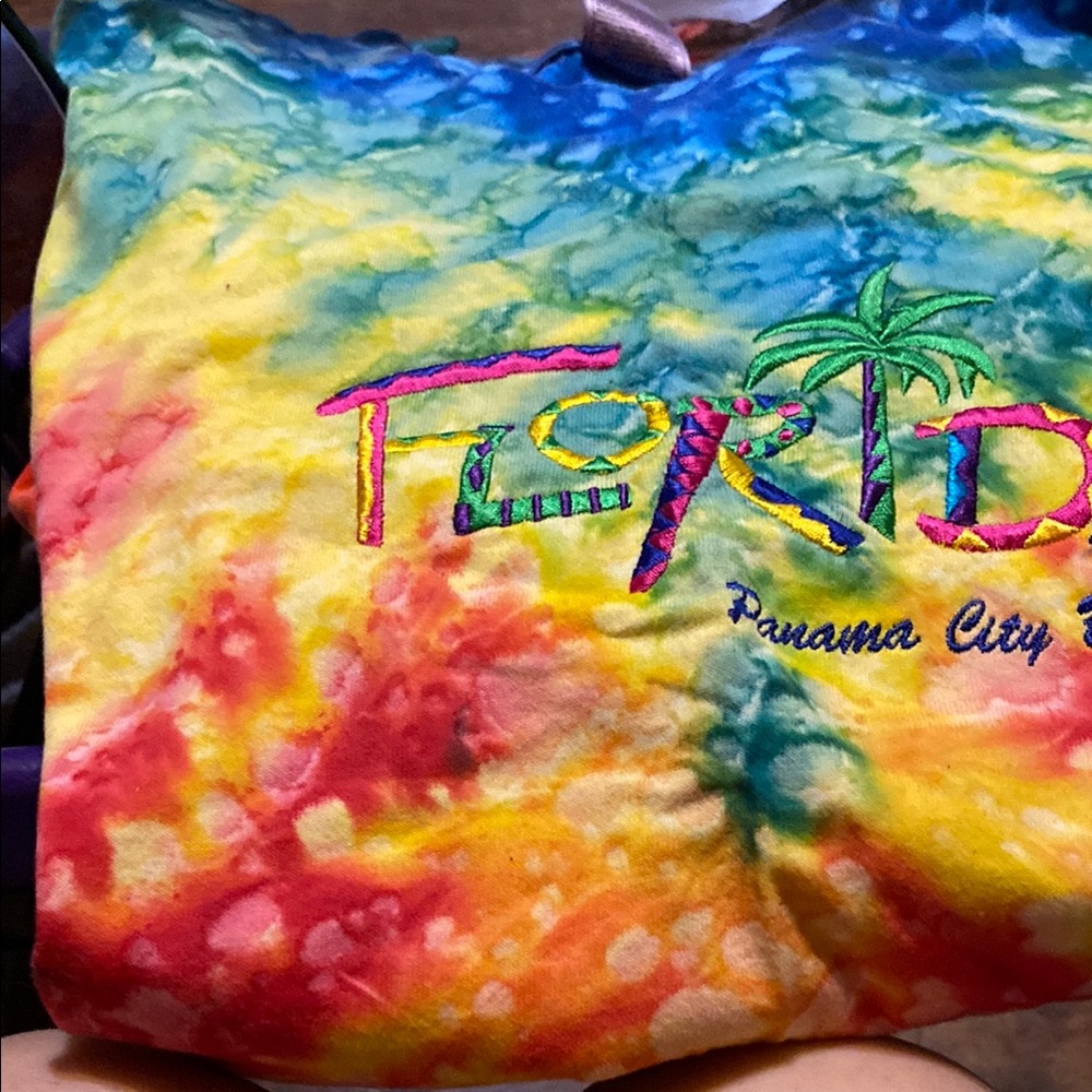 Colorful Tie-Dye Florida t-shirt new never worn